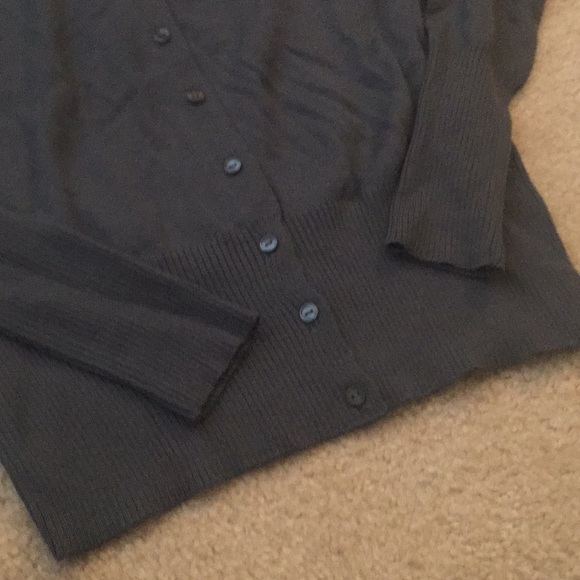 MINI Cardigan Sweater. 100% wool. Size Medium - Picture 2 of 7